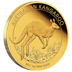 Australia / Gold Half Ounce 2017 Australian Kangaroo - obverse photo