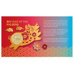 One Dollar 2019 Year of the Pig: Photo Coin, Australia, One Dollar 2019 Year of the Pig / thumbnail