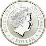 Silver Ounce 2015 Australian Koala: Photo Coin, Australia, Australian Koala Dollar - 2015 - Silver / thumbnail
