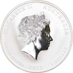 Australia / Silver Ounce 2012 Dragon / Lion Privy Mark - obverse photo