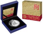 Silver Five Ounces 2018 Year of the Dog, RAM: Photo Coin, Australia, Silver Five Ounces 2018 Year of the Dog, RAM / thumbnail