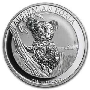 Australia / Silver Ounce 2015 Koala - reverse photo