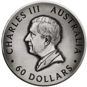 Australia / Silver Two Kilos 2024 Honey Bee - obverse photo