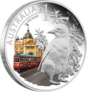 Australia / Silver Ounce 2011 Victoria - reverse photo