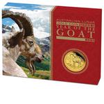 Gold Ounce 2015 Year of the Goat: Photo Coin, Australia, Gold Ounce 2015 Year of the Goat / thumbnail