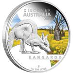 Silver Ounce 2013 Discover Australia - Kangaroo: Photo Coin, Australia, Silver Ounce 2013 Discover Australia - Kangaroo / thumbnail