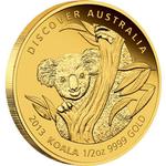 Gold Half Ounce 2013 Discover Australia - Koala: Photo Coin, Australia, Gold Half Ounce 2013 Discover Australia - Koala / thumbnail
