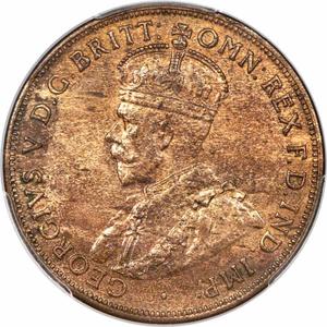 Australia / Penny 1918 - obverse photo