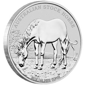 Australia / Silver Ounce 2016 Australian Stock Horse - reverse photo