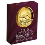 Gold Ounce 2015 Australian Kangaroo, High Relief: Photo Coin, Australia, Gold Ounce 2015 Australian Kangaroo / thumbnail