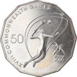 Fifty Cents 2006 XVIII Commonwealth Games - Badminton: Photo Coin, Australia, Fifty Cents 2006 XVIII Commonwealth Games - Badminton / thumbnail