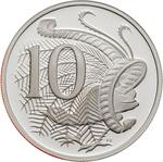 Australia / Ten Cents 2008 / Silver Proof FDC - reverse photo