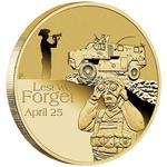 One Dollar 2016 Lest We Forget: Photo Coin, Australia, One Dollar 2016 Lest We Forget / thumbnail