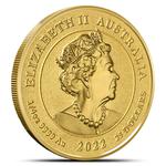 Gold Quarter Ounce 2022 Australian Sea Turtle: Photo Coin, Australia, Gold Quarter Ounce 2022 Australian Sea Turtle / thumbnail