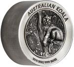 Australia / Silver Two Kilos 2018 Australian Koala - reverse photo