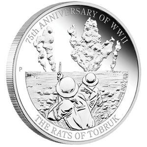 Australia / Silver Ounce 2016 The Rats of Tobruk - reverse photo