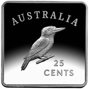 Australia / Silver Quarter Ounce 2019 Kookaburra Penny - One - obverse photo