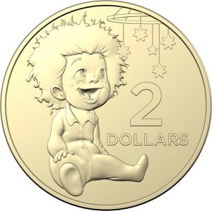 Australia / Two Dollars 2022 Baby - reverse photo
