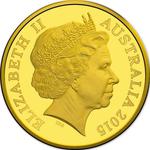 Australia / Gold Tenth-Ounce 2015 Gallipoli Landing - obverse photo