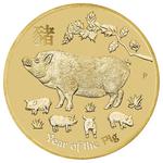 One Dollar 2019 Year of the Pig: Photo Coin, Australia, One Dollar 2019 Year of the Pig / thumbnail