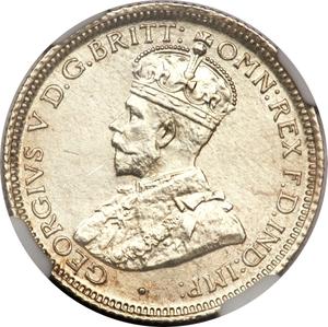 Australia / Sixpence 1911 - obverse photo