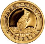 Gold Quarter Ounce 2012 Port Phillip Kangaroo Medallion: Photo Coin, Australia, Gold Quarter Ounce 2012 Port Phillip Kangaroo Medallion / thumbnail
