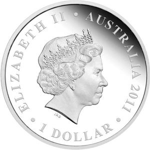 Australia / Silver Ounce 2011 Great Barrier Reef - obverse photo