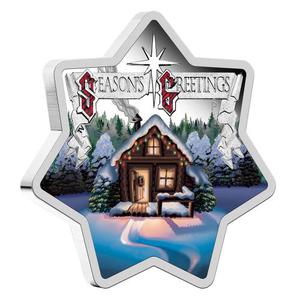 Australia / Silver Ounce 2017 Christmas - reverse photo