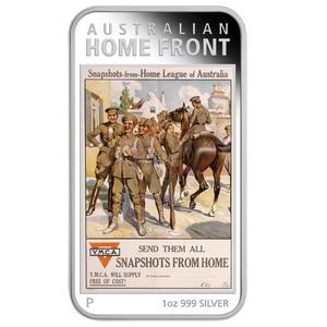 Australia / Silver Ounce 2017 World War I Home Front Poster - obverse photo