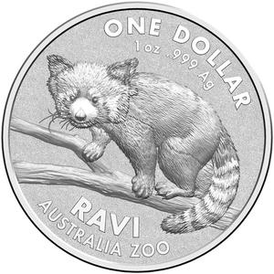 Australia / Silver Ounce 2018 Australia Zoo - Red Panda - reverse photo