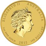 Gold Ounce 2015 Year of the Goat: Photo Coin, Australia, Gold Ounce 2015 Year of the Goat / thumbnail