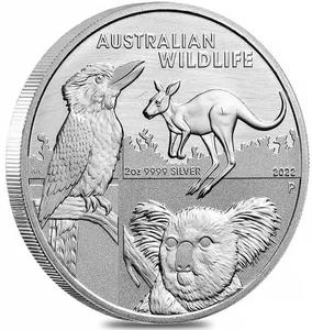 Australia / Silver Two Ounces 2022 Australian Wildlife - reverse photo