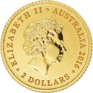 Australia / Gold Half Gram 2016 Mini Roo - obverse photo
