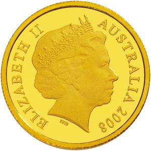 Australia / Gold Tenth-Ounce 2008 Centenary of Scouts - obverse photo