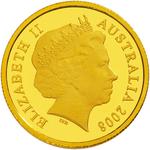 Gold Tenth-Ounce 2008 Centenary of Scouts: Photo Coin, Australia, Gold Tenth-Ounce 2008 Centenary of Scouts / thumbnail
