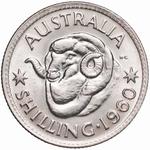 Australia / Shilling 1960 - reverse photo