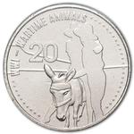 Twenty Cents 2015 Wartime Animals: Photo Coin, Australia, Twenty Cents 2015 Wartime Animals / thumbnail
