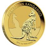 Gold Ounce 2016 Australian Kangaroo: Photo Coin, Australia, Gold Ounce 2016 Australian Kangaroo / thumbnail
