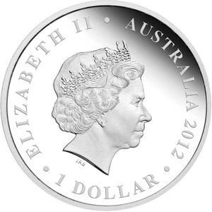 Australia / Silver Ounce 2012 Diamond Jubilee - obverse photo