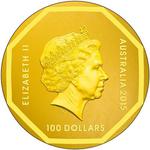 Gold Ounce 2015 Road Sign - Emu: Photo Coin, Australia, Gold Ounce 2015 Road Sign - Emu / thumbnail