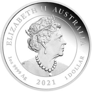 Australia / Silver Ounce 2021 Quokka, Proof - obverse photo