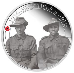 Australia / Silver Half Ounce 2016 Brothers in Arms - obverse photo