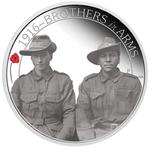 Silver Half Ounce 2016 Brothers in Arms: Photo Coin, Australia, Silver Half Ounce 2016 Brothers in Arms / thumbnail