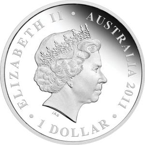 Australia / Silver Ounce 2011 Western Australia - obverse photo