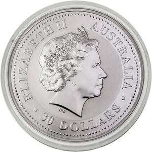 Australia / One Kilo Silver 2002 - obverse photo