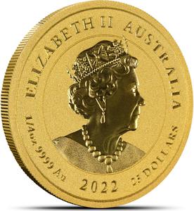 Australia / Gold Quarter Ounce 2022 Australian Florin - obverse photo