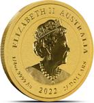 Gold Quarter Ounce 2022 Australian Florin: Photo 2022 1/4 oz Australian Gold Florin Coin / thumbnail
