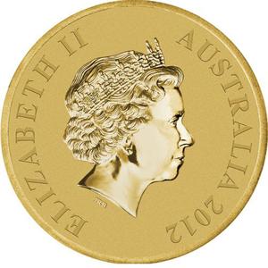 Australia / One Dollar 2012 Uluru-Kata Tjuta National Park - obverse photo