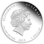 Silver Ounce 2015 HRH Princess Charlotte: Photo Coin, Australia, Silver Ounce 2015 HRH Princess Charlotte / thumbnail