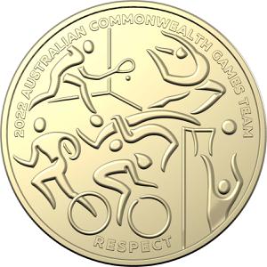 Australia / One Dollar 2022 Commonwealth Games - Respect - reverse photo
